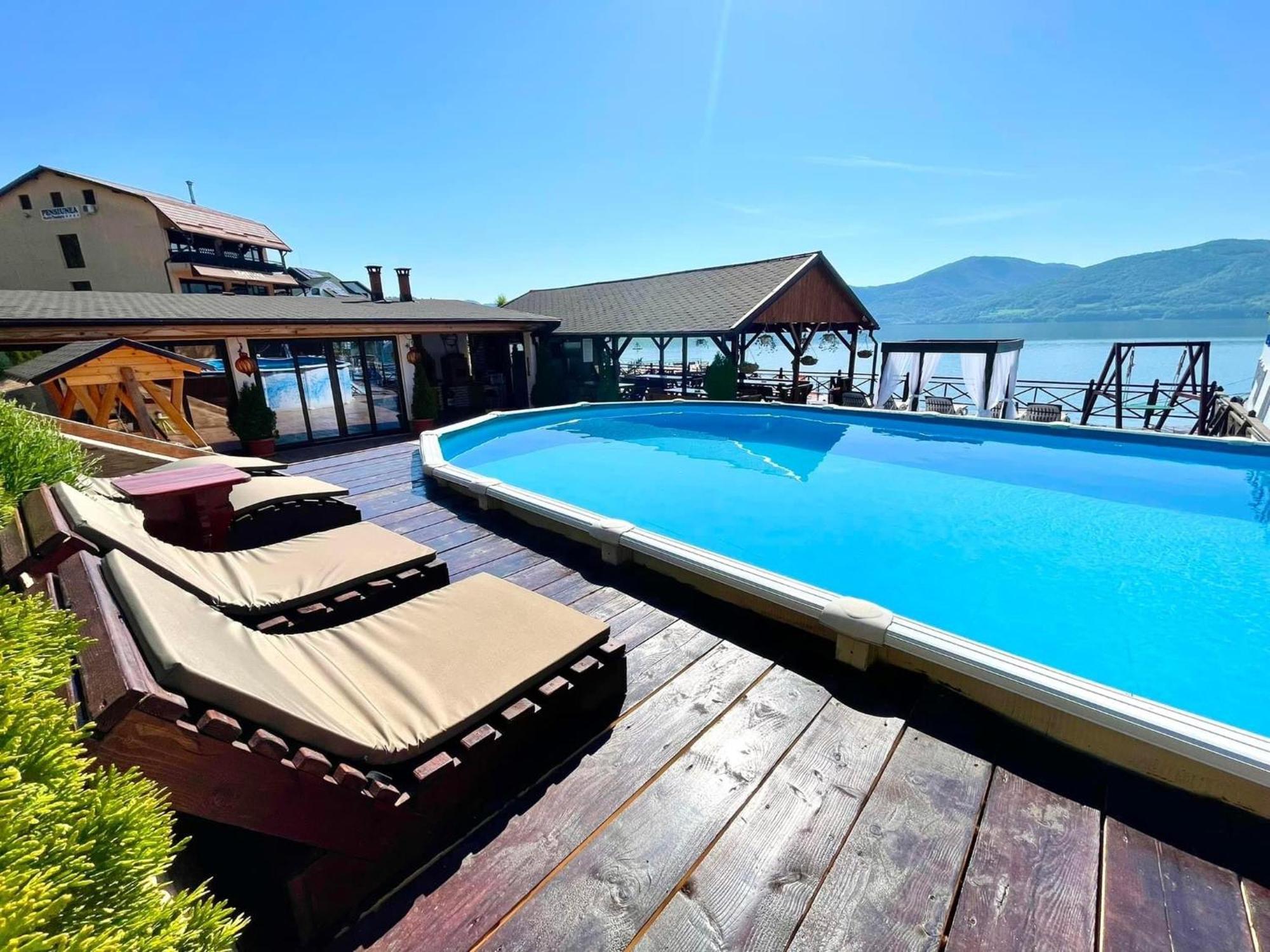 Mustaciosul Dunarii Otel Ieşelniţa Dış mekan fotoğraf